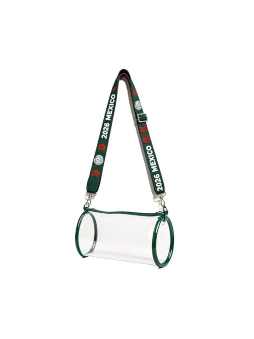 Clear Crossbody Bag Stadium Approved Transparent Purse Adjustable Strap